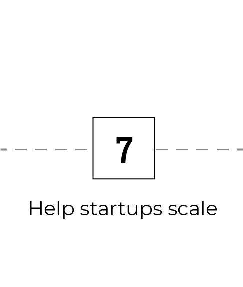 Help startups scale